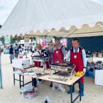 美加の台夏祭り青少年指導員 模擬店の風景